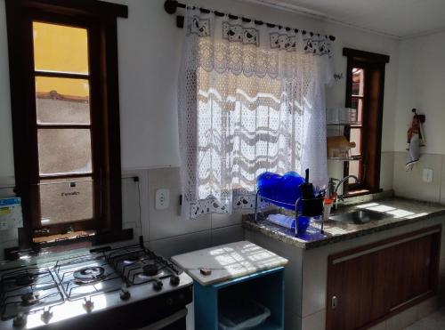 Dapur atau dapur kecil di single-story house, I live on the top floor