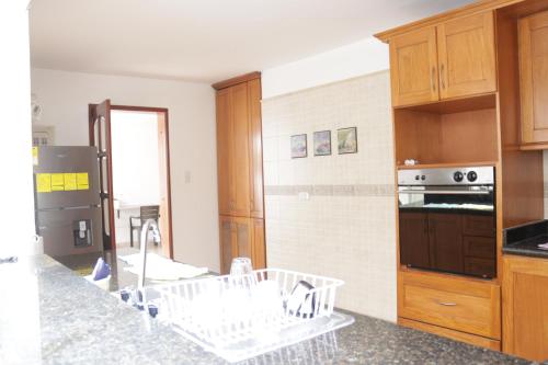 Η κουζίνα ή μικρή κουζίνα στο Casa Serene - Habitación ECO