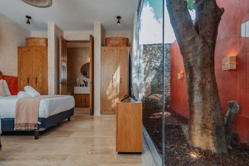 Ένα ή περισσότερα κρεβάτια σε δωμάτιο στο Casa Mara 45