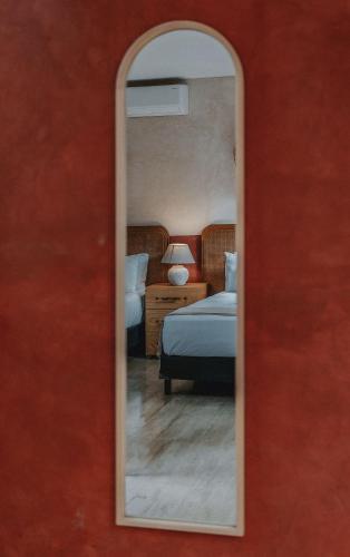 Ένα ή περισσότερα κρεβάτια σε δωμάτιο στο Casa Mara 45