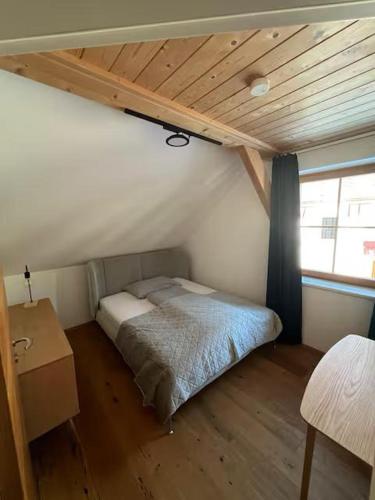 Postel nebo postele na pokoji v ubytování #Kraftort_Nock-Loft