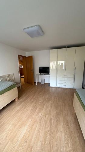 Postel nebo postele na pokoji v ubytování Monteurzimmer Ringingen