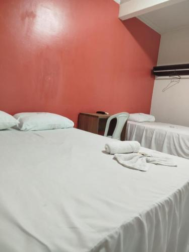 Katil atau katil-katil dalam bilik di HOTEL NOVAES