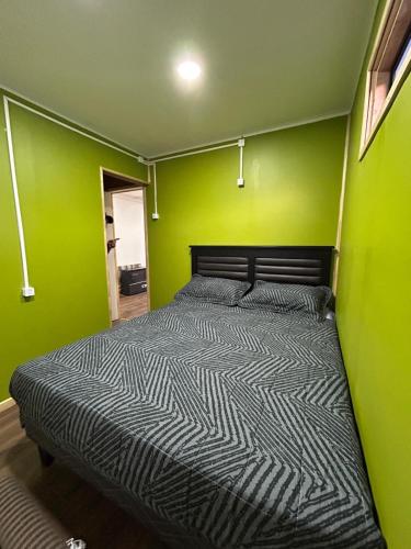 Postel nebo postele na pokoji v ubytování Departamento lulito