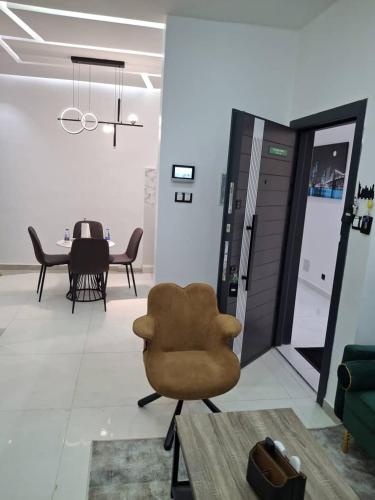 Posezení v ubytování Seckebe Immo STUDIO VERT