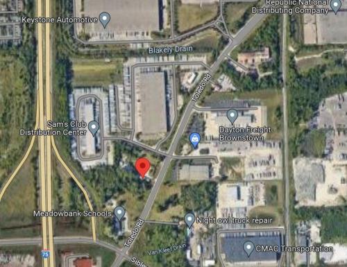 a map of the approximate location of the intersection of canyon road and dickinson college at Stay in Browntown for 4: Cozy Room with MiniFridge in Woodhaven
