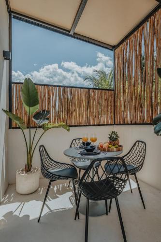 Μπαλκόνι ή βεράντα στο Casa Menara en Chuburna Puerto