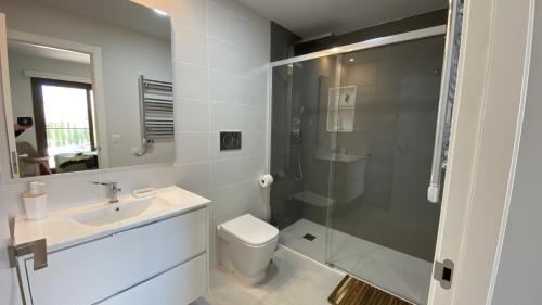 Koupelna v ubytování Bahia Soleada