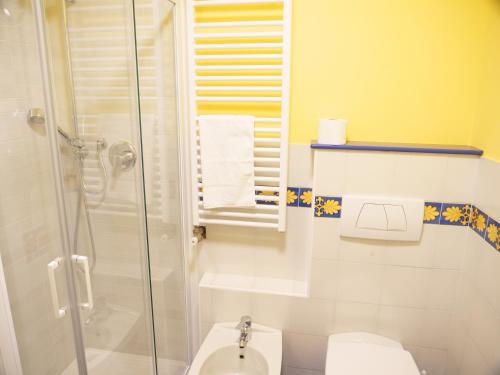 Ванная комната в Aparthotel Terme Grado - Posto auto privato