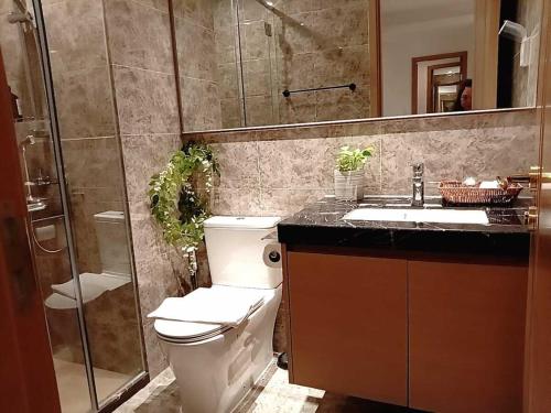 Koupelna v ubytování R&F Phrase 2, 2Bedroom Unblock Full Seaview