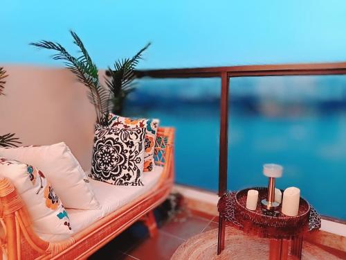 Posezení v ubytování R&F Phrase 2, 2Bedroom Unblock Full Seaview