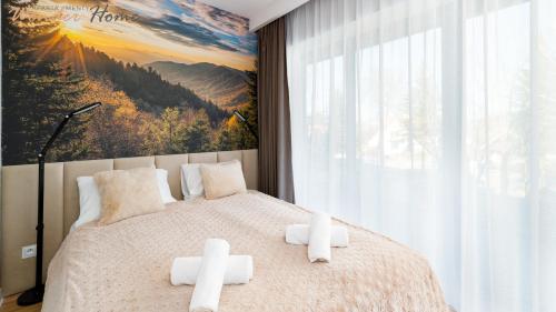 Katil atau katil-katil dalam bilik di Wonder Home- Izeryn- centrum