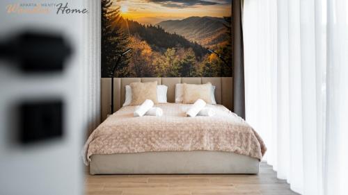 Katil atau katil-katil dalam bilik di Wonder Home- Izeryn- centrum