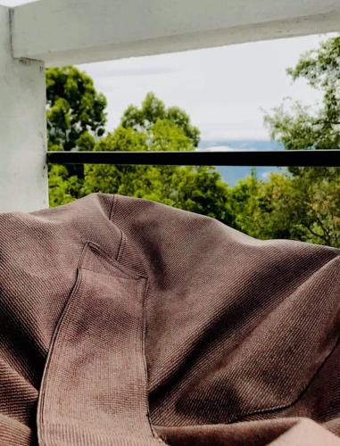 Balkón nebo terasa v ubytování Minthu Homestay