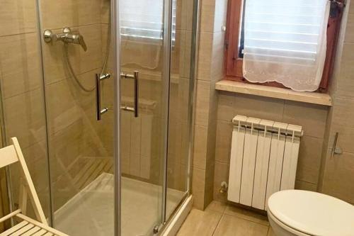 Et badeværelse på Villa Marina primo piano