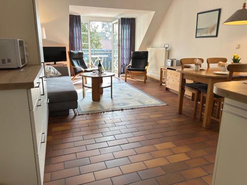 Η κουζίνα ή μικρή κουζίνα στο Gästehaus 7