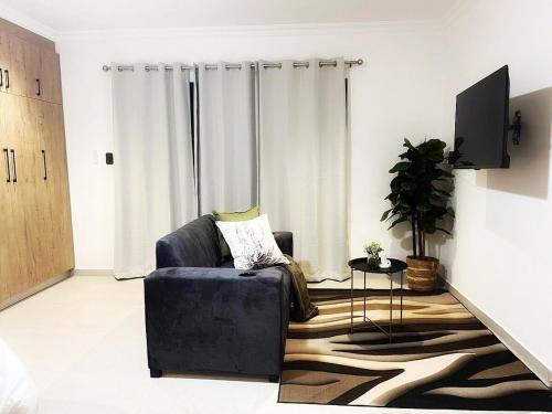 Μια τηλεόραση ή/και κέντρο ψυχαγωγίας στο Deluxe Dwelling 2