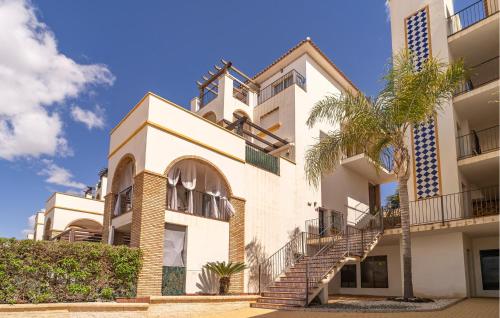 Bygningen som lejligheden ligger i