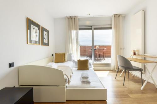 Temporary 3-bedroom duplex in downtown Madrid BAS159