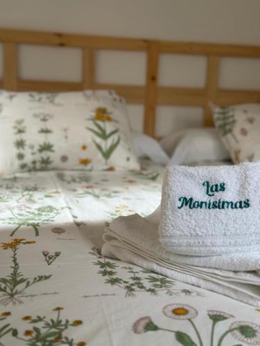 Postel nebo postele na pokoji v ubytování Las monisimas