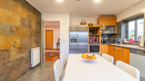 Dapur atau dapur kecil di Double Room with pool I