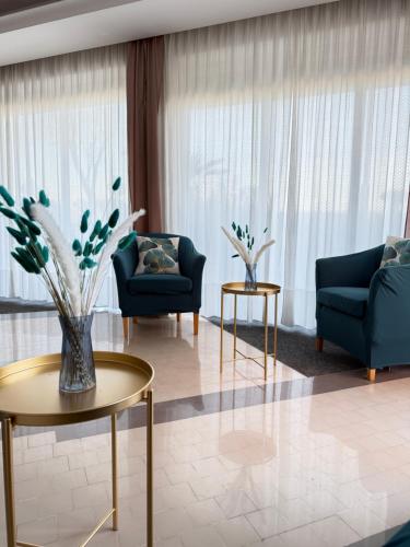 Posezení v ubytování Hotel B&B Nizza Riccione