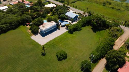 an overhead view of a house in a park at Ocean Village at Combate in Cabo Rojo