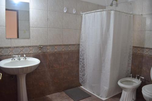Ένα μπάνιο στο HOSTAL TILIAN