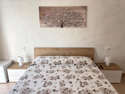 Postel nebo postele na pokoji v ubytování Valentina's Verona