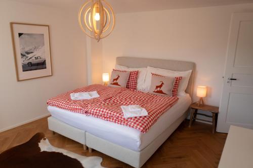 Postel nebo postele na pokoji v ubytování Chalet Suite