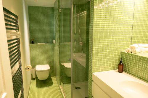 Koupelna v ubytování Chalet Suite