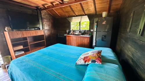 Postel nebo postele na pokoji v ubytování La casa en el Aire