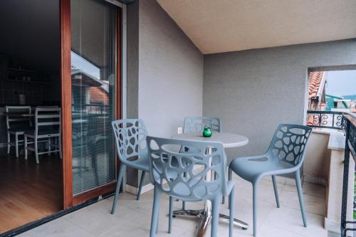 Posezení v ubytování Bisera Apartments