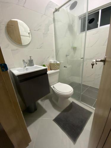 Ένα μπάνιο στο Casa WHITE