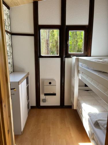 Postel nebo postele na pokoji v ubytování Loreley Hideaway
