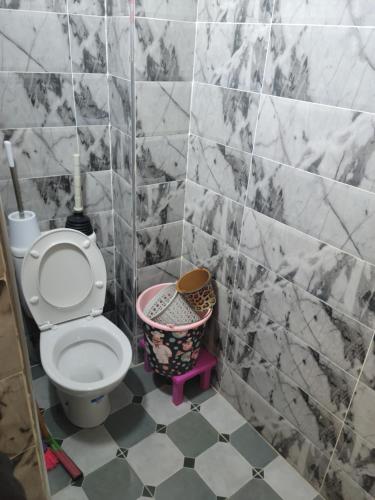 Koupelna v ubytování Ourika atlas home