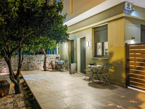 Patio nebo venkovní prostory v ubytování Ammos Little Escape