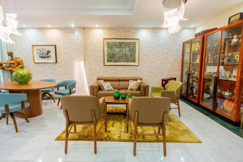 Posezení v ubytování Hotel Sancho