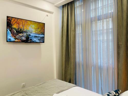 Μια τηλεόραση ή/και κέντρο ψυχαγωγίας στο Narek luxury Apartment's