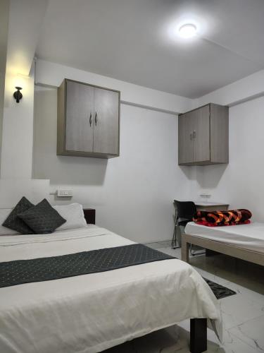 Postel nebo postele na pokoji v ubytování Addy's Inn