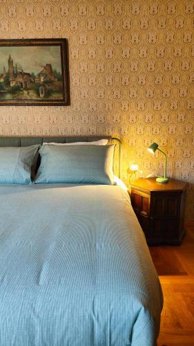 Una cama o camas en una habitación de Domus Anicio - Spazioso Loft con Giardino
