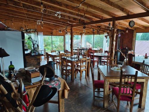 Restaurace v ubytování Petrohue hospedaje Dónde la Nena
