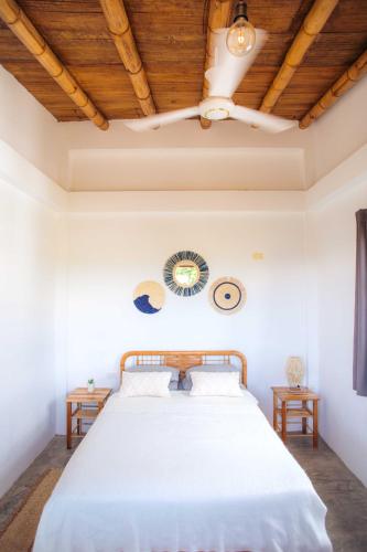 Una cama o camas en una habitación de Casa Barona