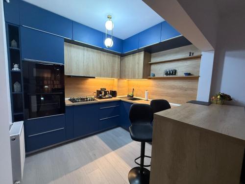 Η κουζίνα ή μικρή κουζίνα στο AGNATA White Tower Apartament