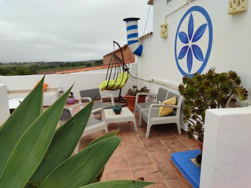 Balkoni atau teres di Quinta do Sol