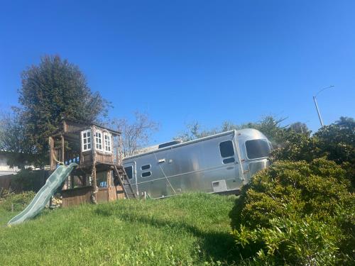Zahrada ubytování Airstream Get Away!