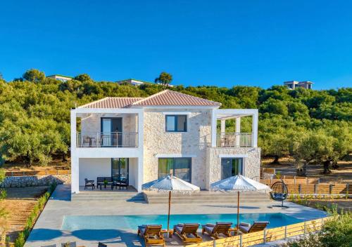 Julian Private Stone Villa with Sea View