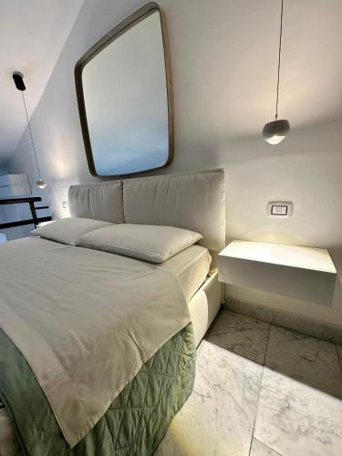 Ένα ή περισσότερα κρεβάτια σε δωμάτιο στο Luxury apartment