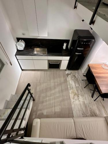 Η κουζίνα ή μικρή κουζίνα στο Luxury apartment