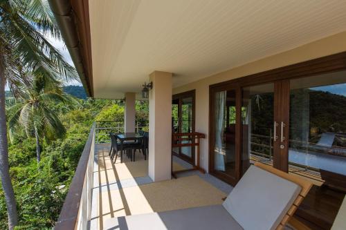 Μπαλκόνι ή βεράντα στο Koh Phangan Pavilions Serviced Apartments